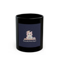 Bunny Black Mug 11oz – Making My Dreams Happen