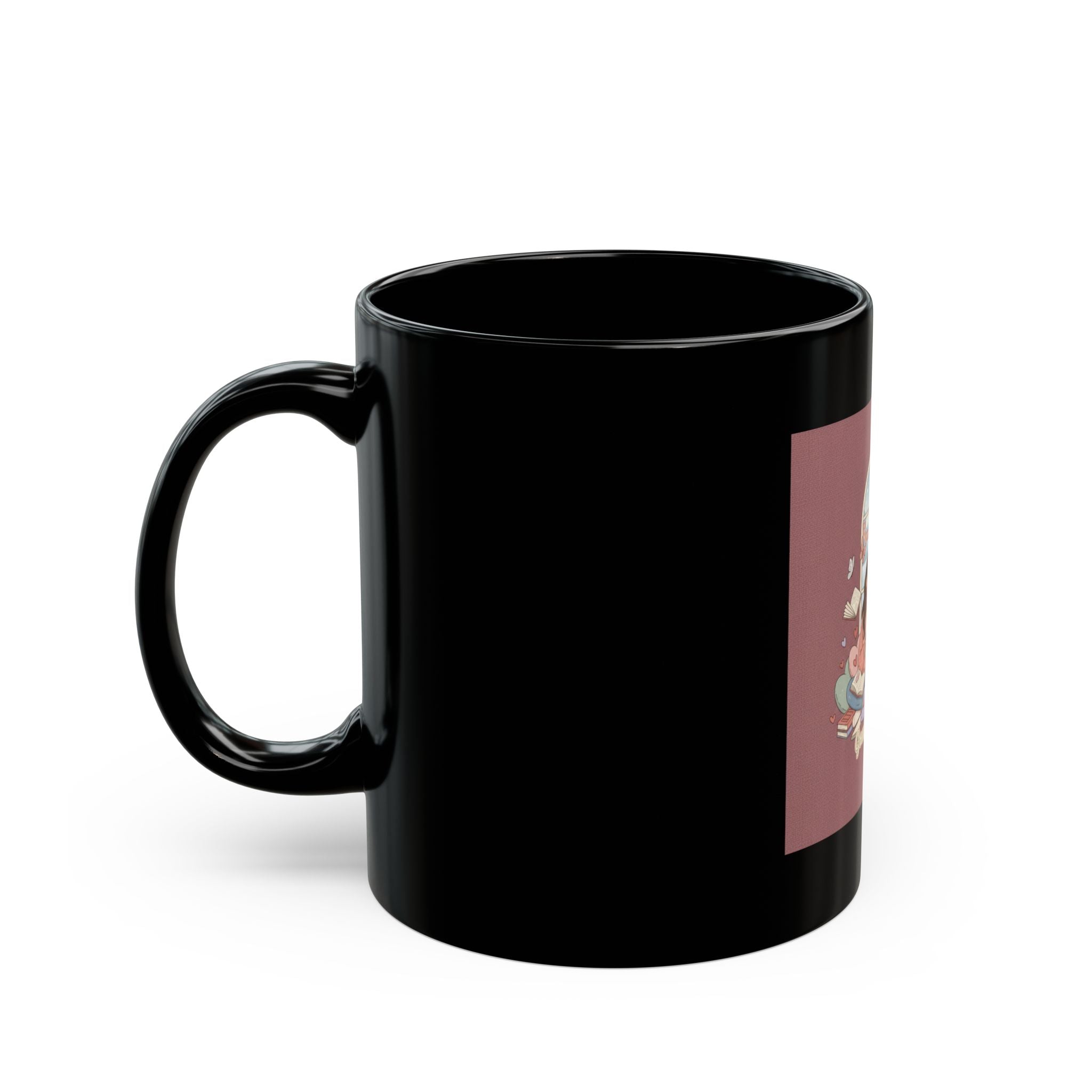 Goals On Goals Black Mug 11oz