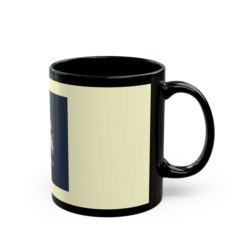 Crane Black Mug 11oz – Trust & Coffee