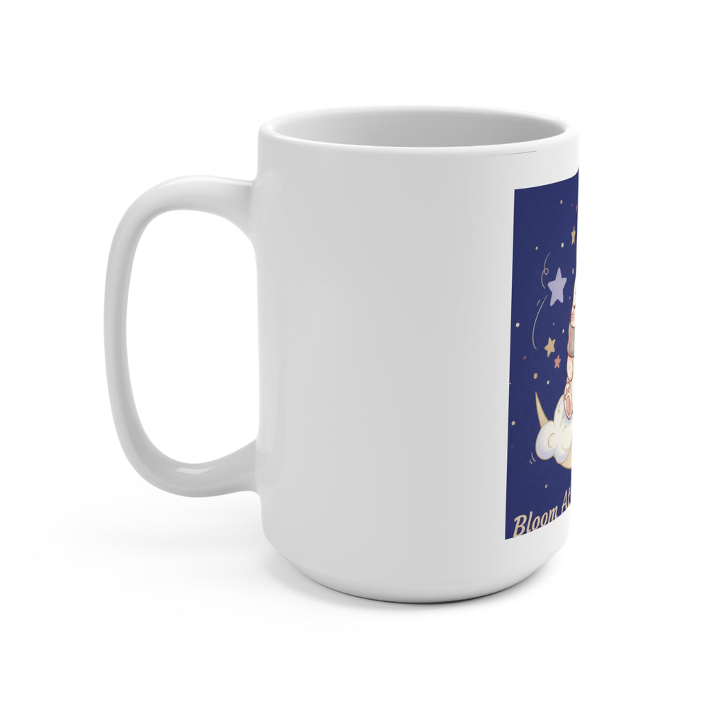 Bunny Mug 15oz – Bloom at Your Own Pace
