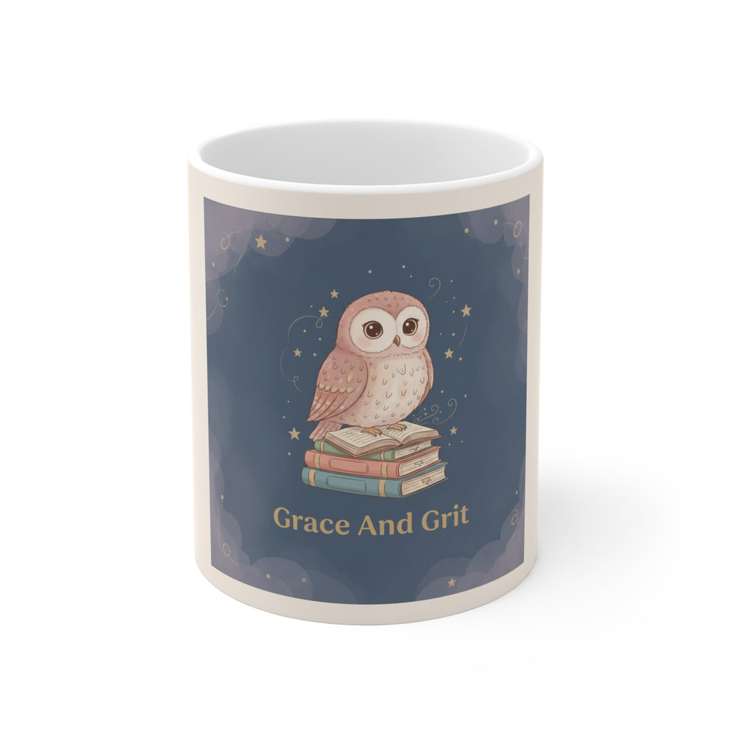 Owl Mug 11oz – Grace and Grit