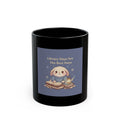 Bunny Black Mug 11oz – Library Days Are the Best Days