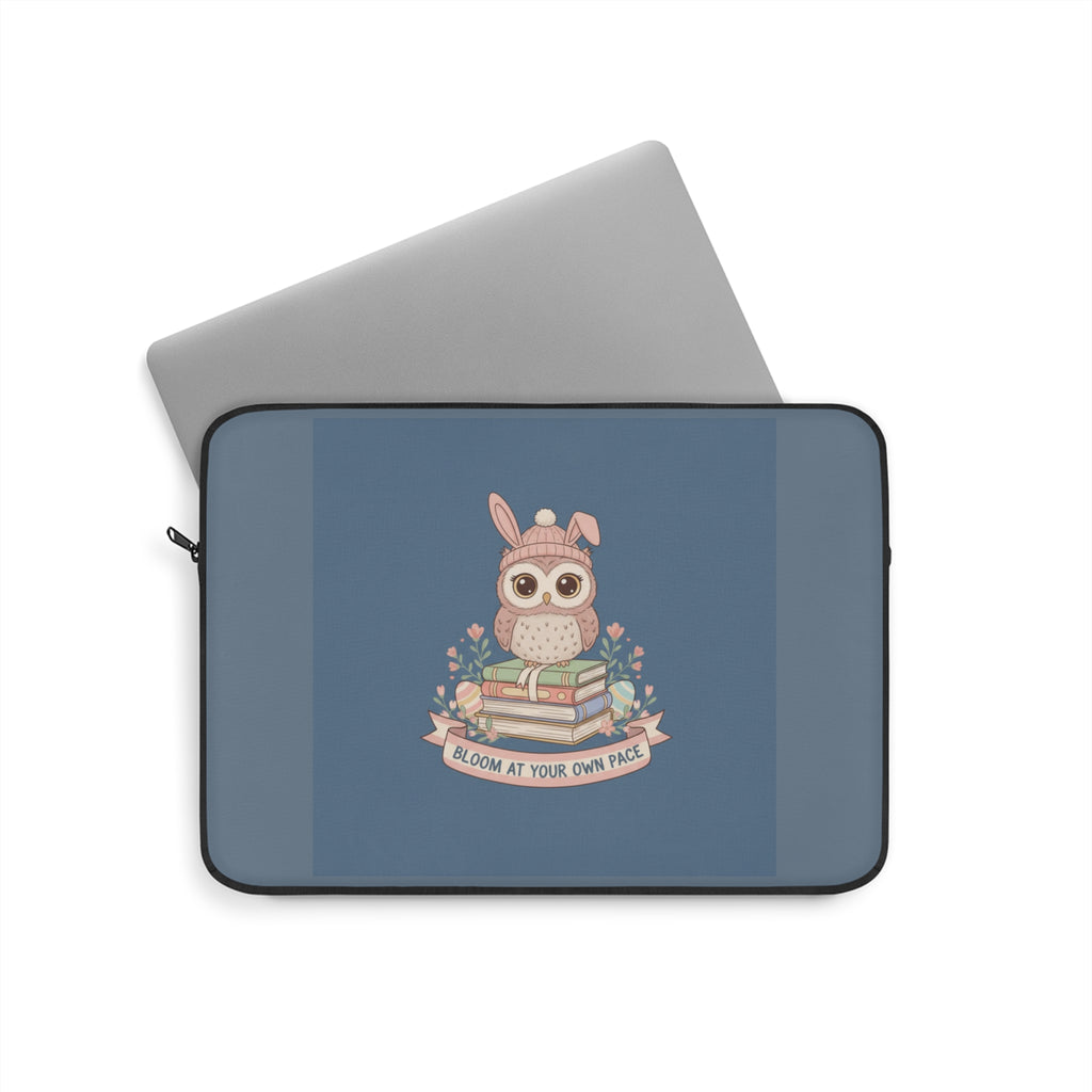 Bunny Laptop Sleeve – Bloom at Your Own Pace