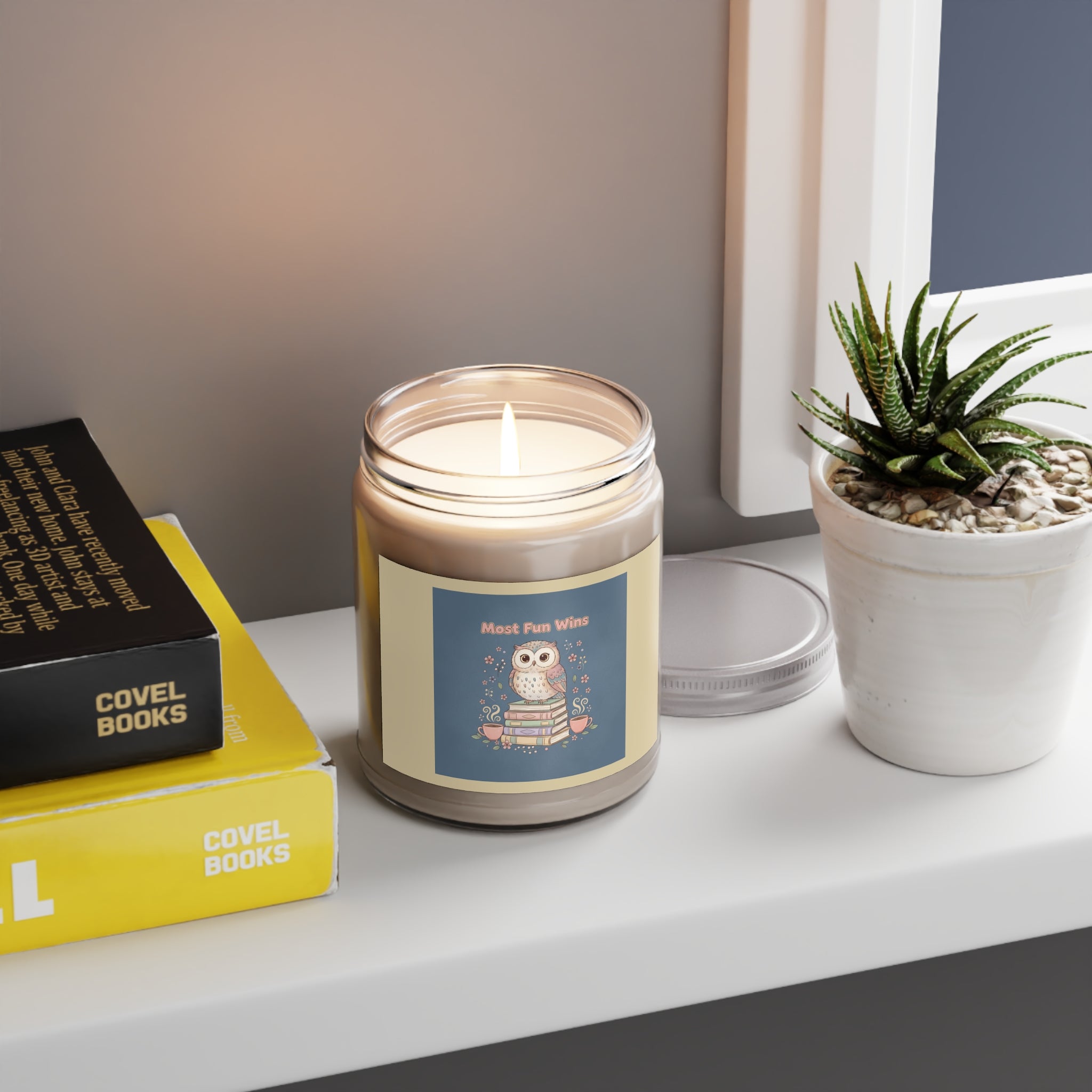 Owl Scented Candle – Most Fun Wins