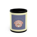 Rabbit Black Mug 11oz – You Are Allowed to Grow Slowly