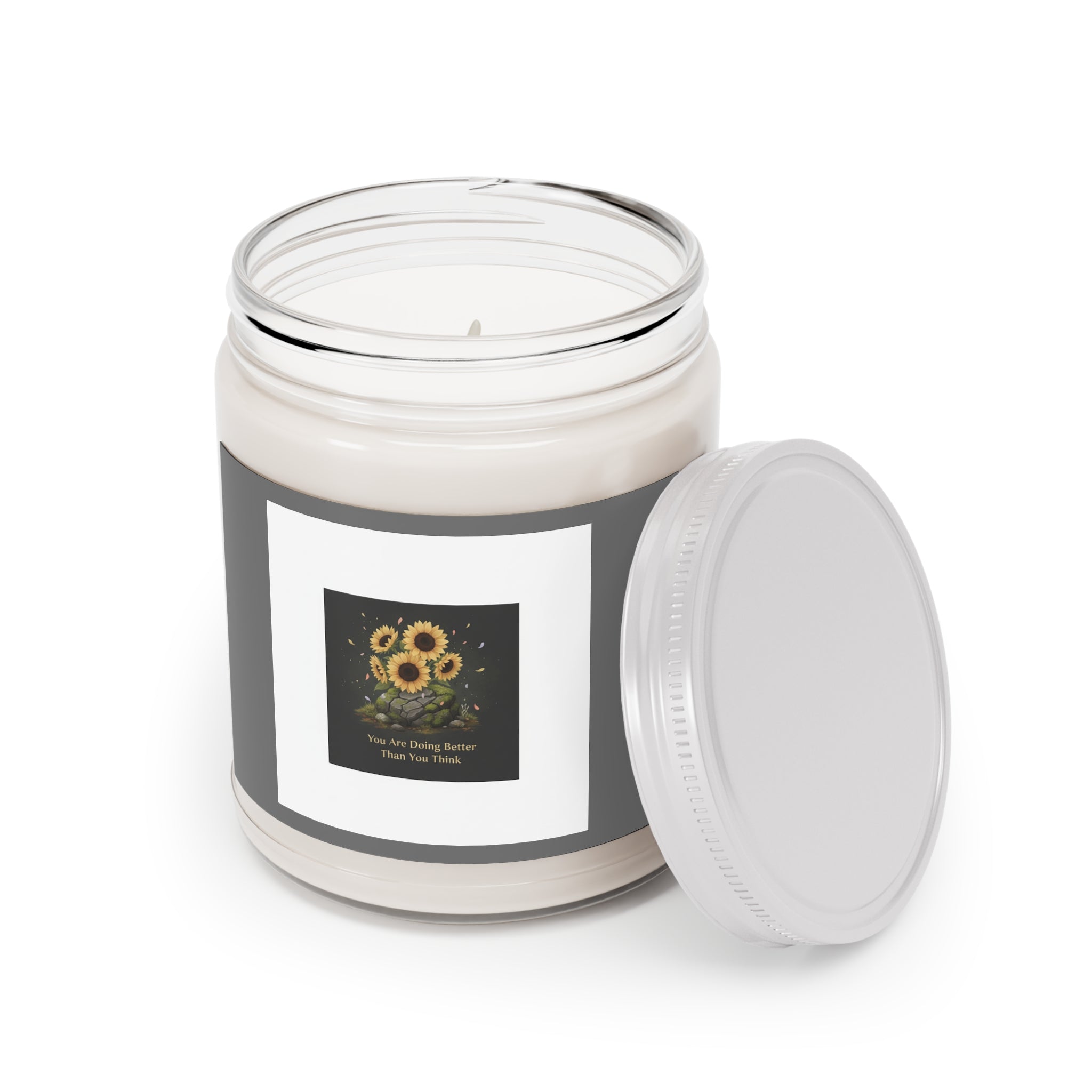 Sunflowers Scented Candle – You Are Doing Better Than You Think