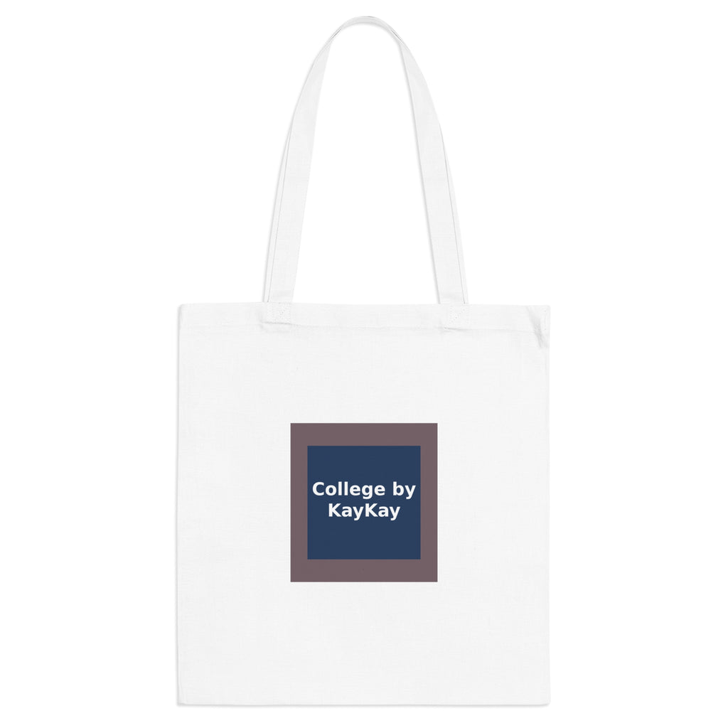 College by KayKay - KayKay Canvas Tote Bag
