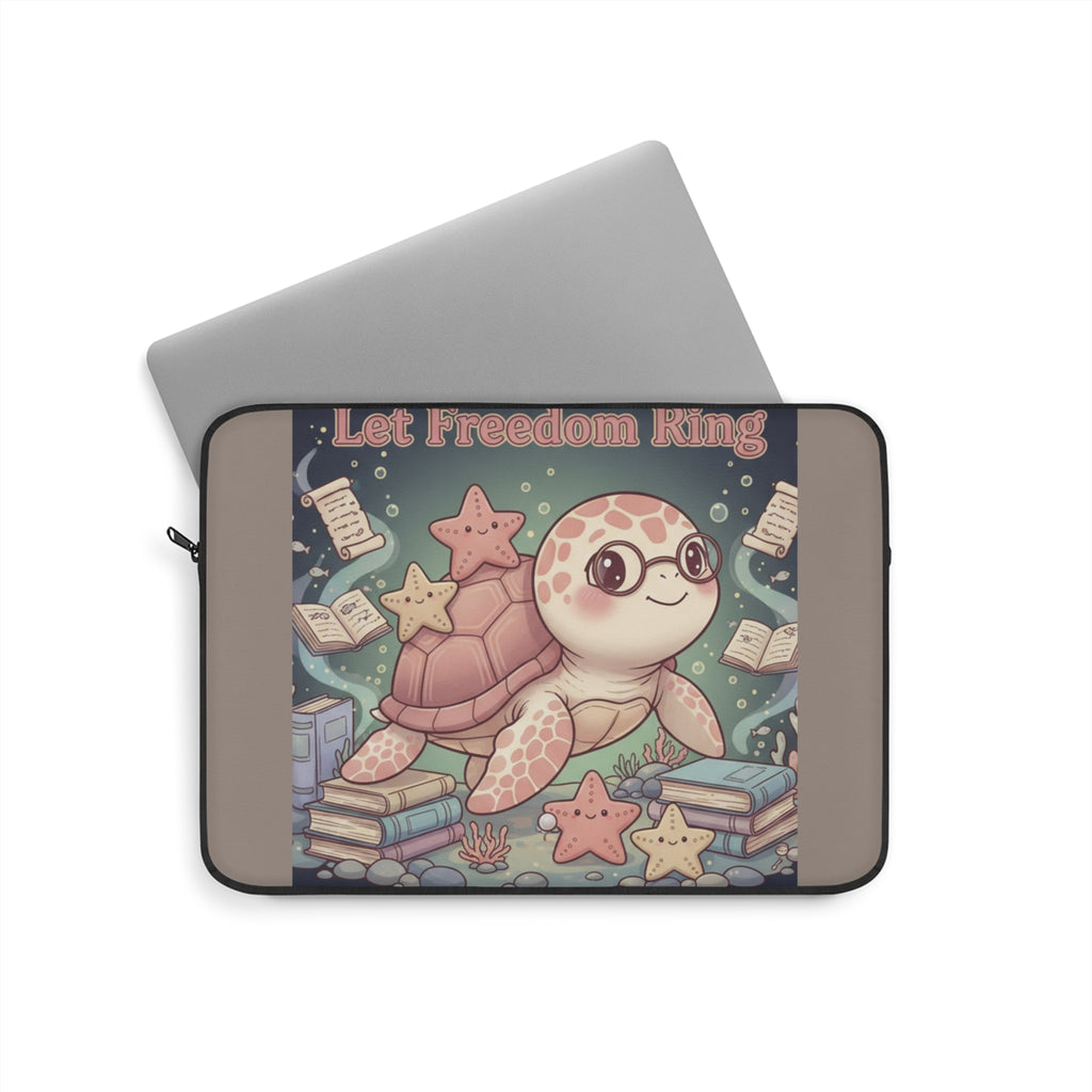 Turtle Laptop Sleeve – Let Freedom Ring