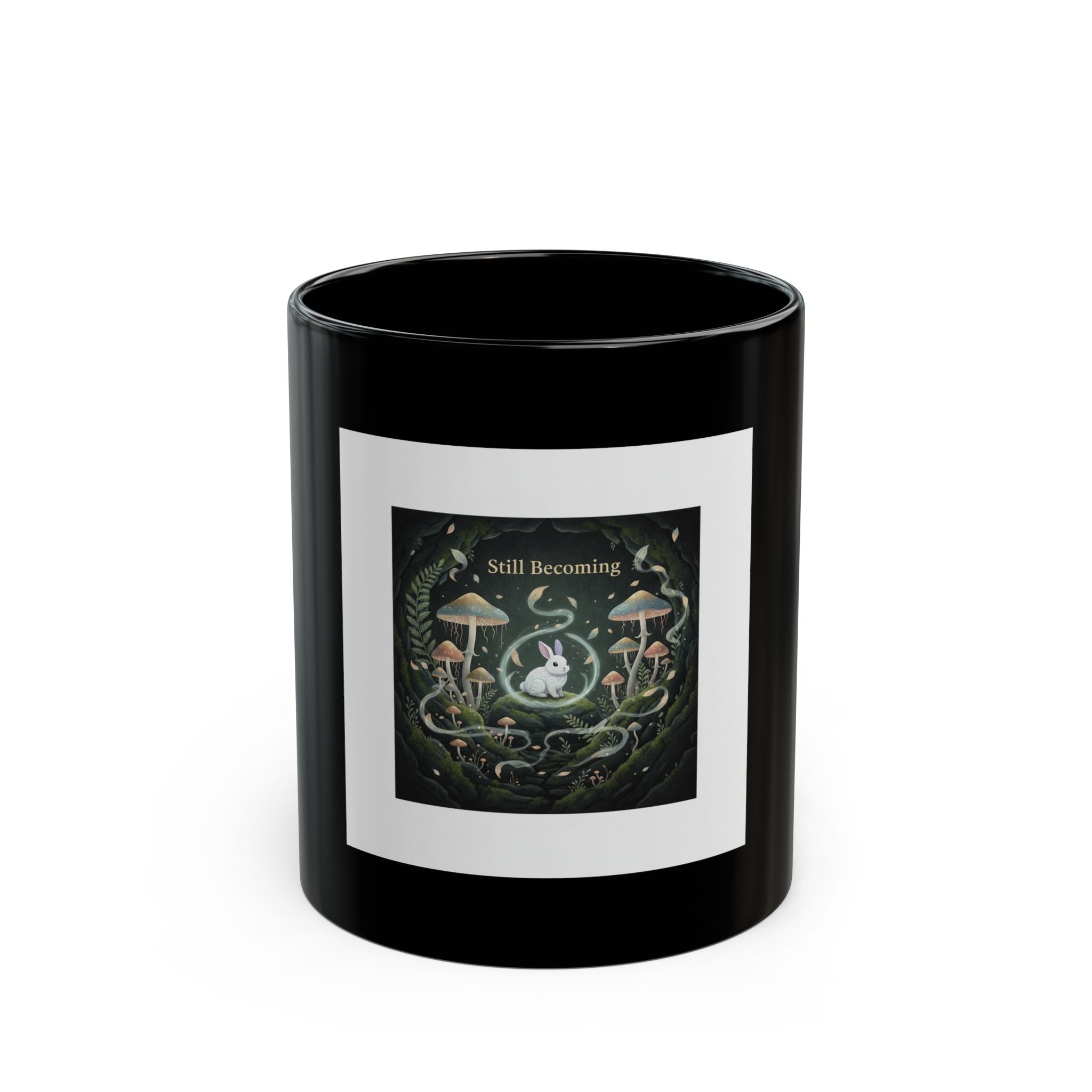 Butterflies Black Mug 11oz – Still Becoming