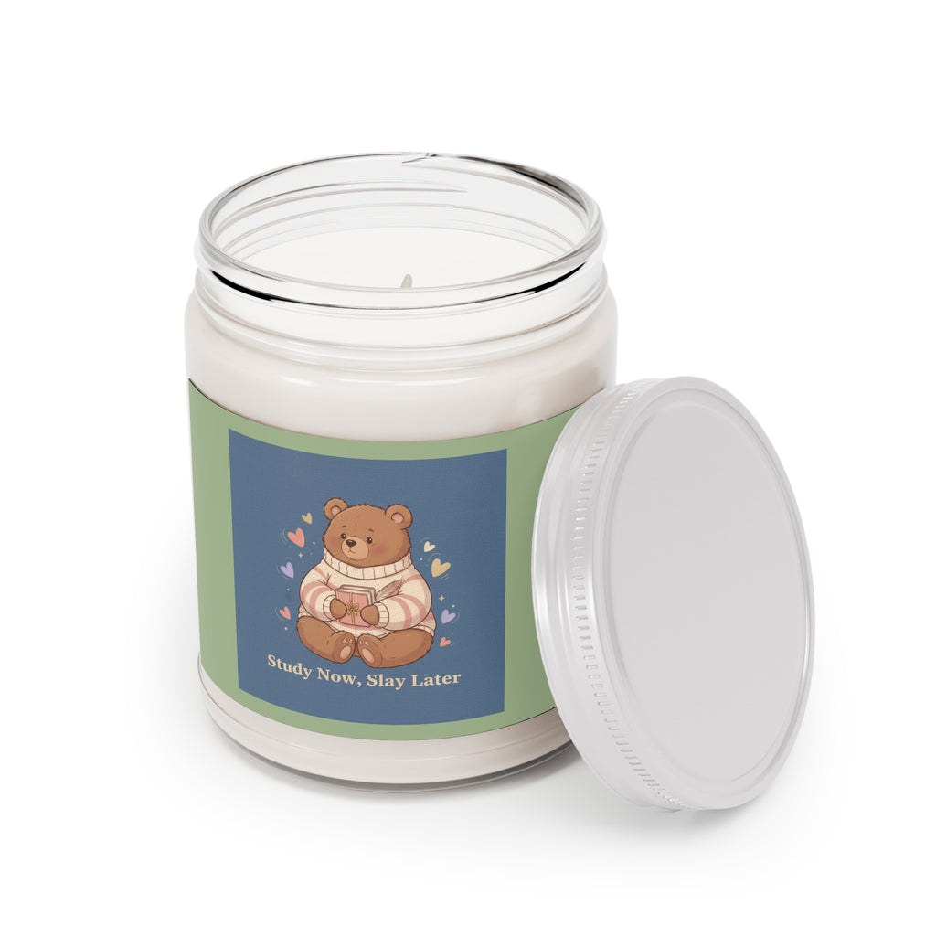 Bear Scented Candle – Study Now Slay Later