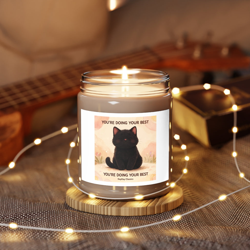 YOURE DOING YOUR BEST Cat Scented Candle