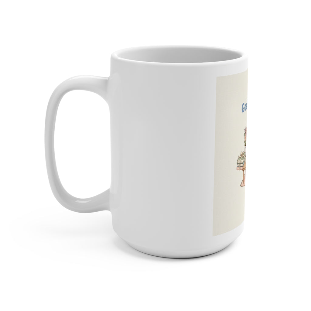 Goals On Goals Cat Mug 15oz