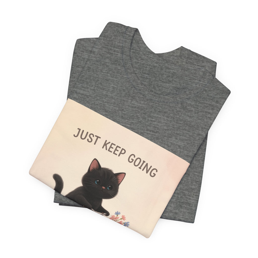 "Life Behind Bars" Black Cat Women Tee | College Girl Gift | Fashion | KayKay Classics