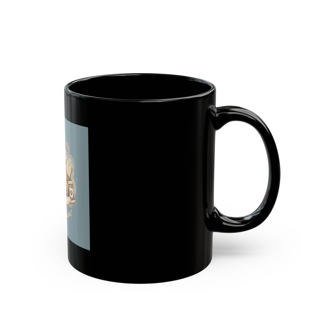Future CEO Loading Panda, dog Black Mug 11oz
