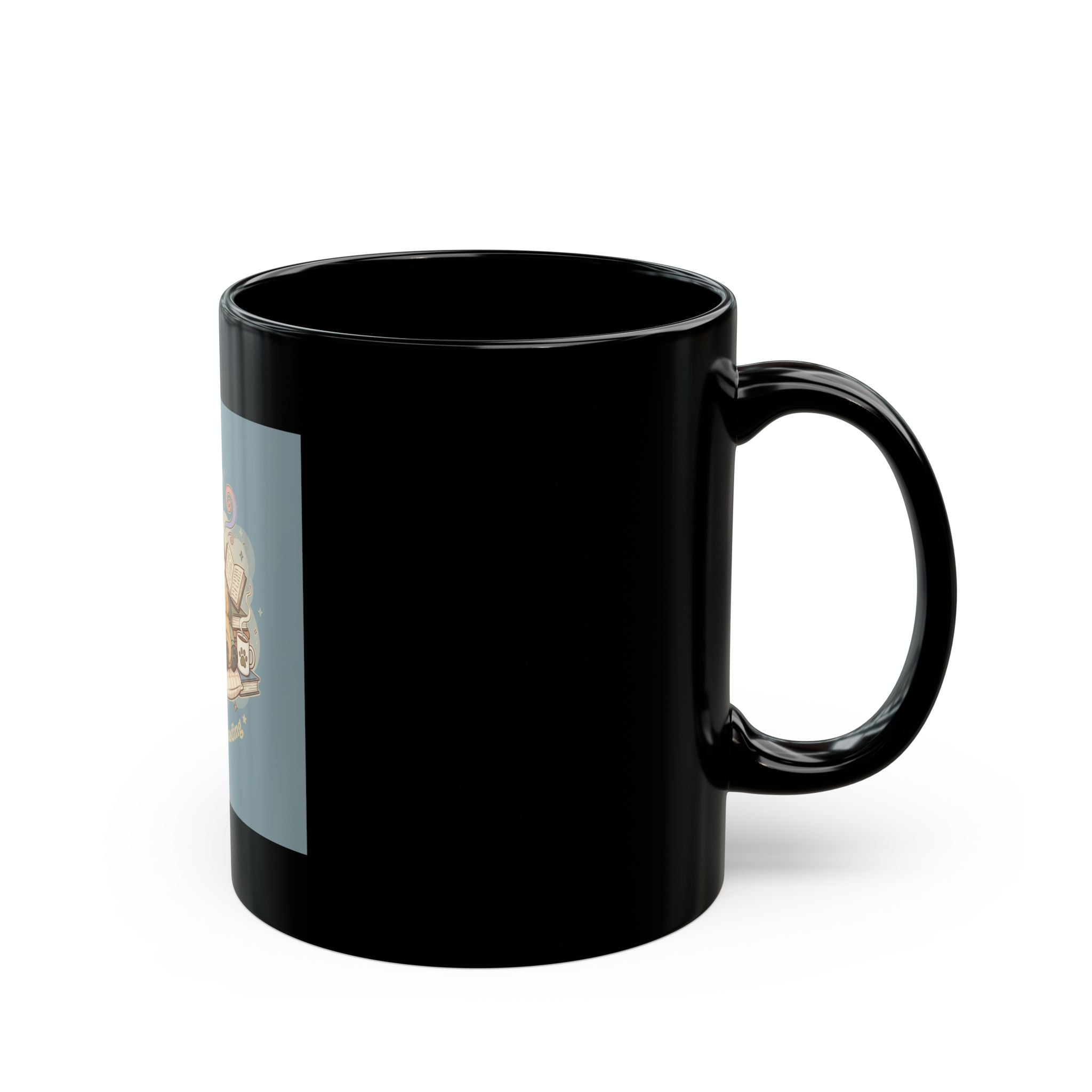 Future CEO Loading Panda, dog Black Mug 11oz
