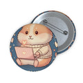 Hamster Pin Button – Magic Takes Time