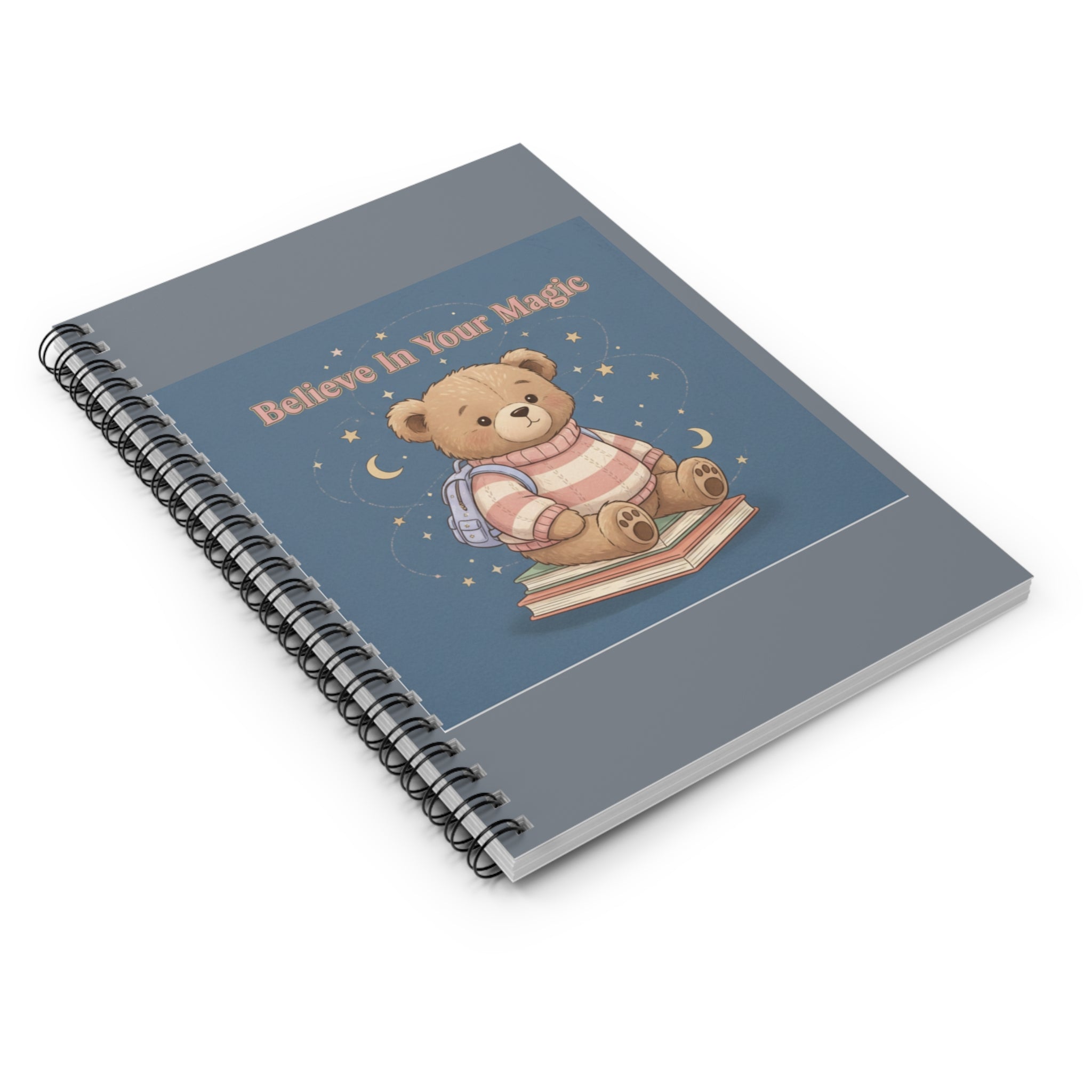 Bear Spiral Notebook – Believe in Your Magic