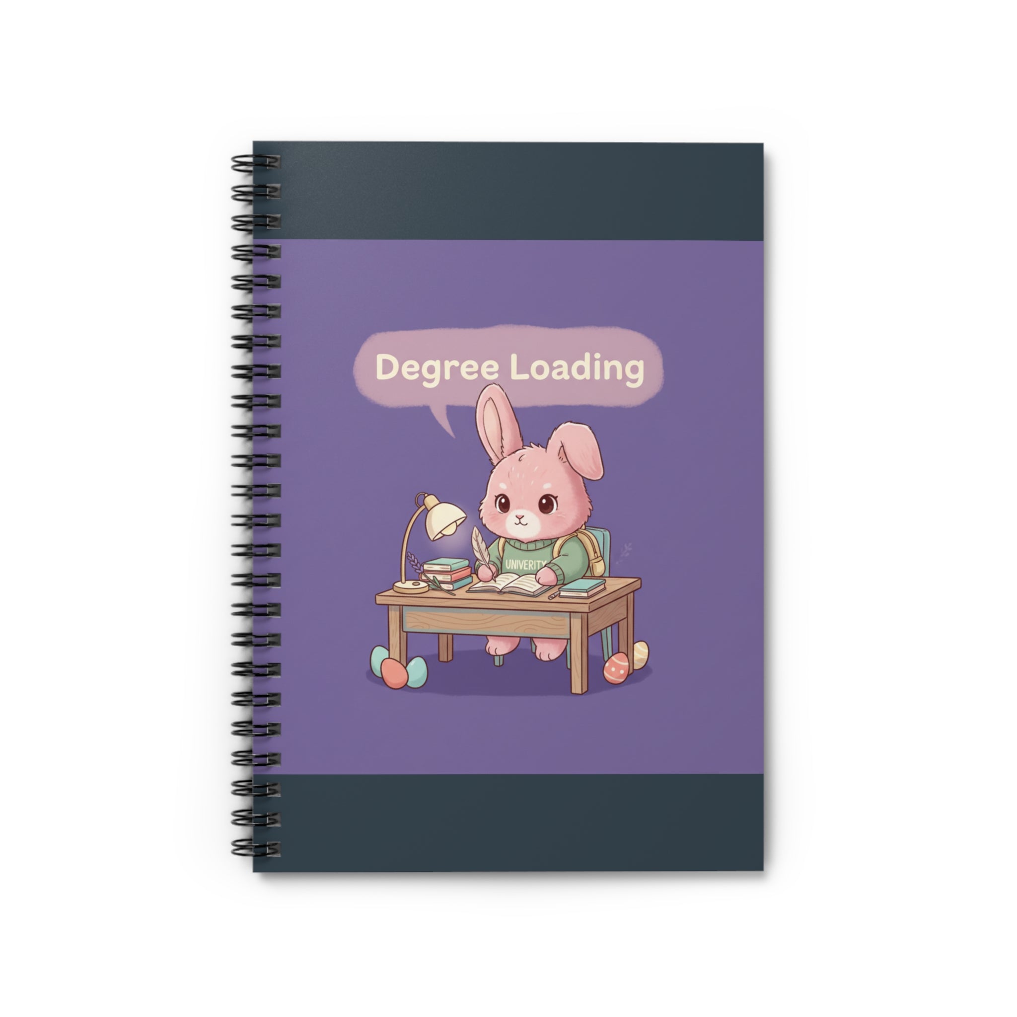 Bunny Spiral Notebook – Degree Loading