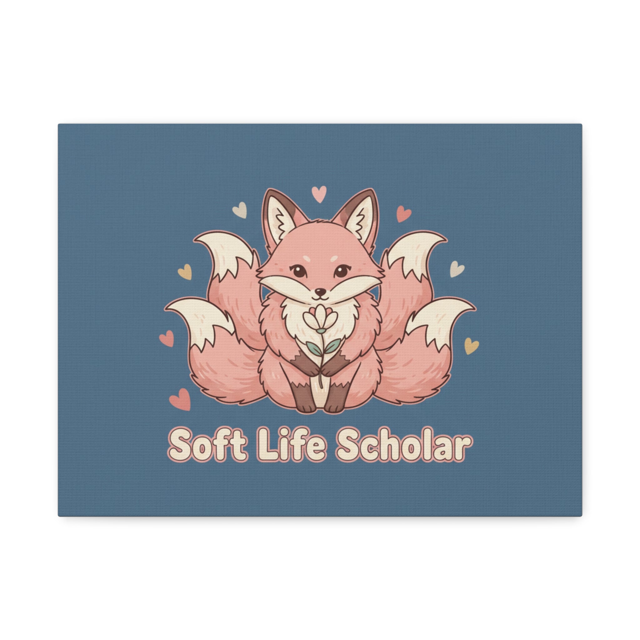 Kitsune Canvas Print – Soft Life Scholar