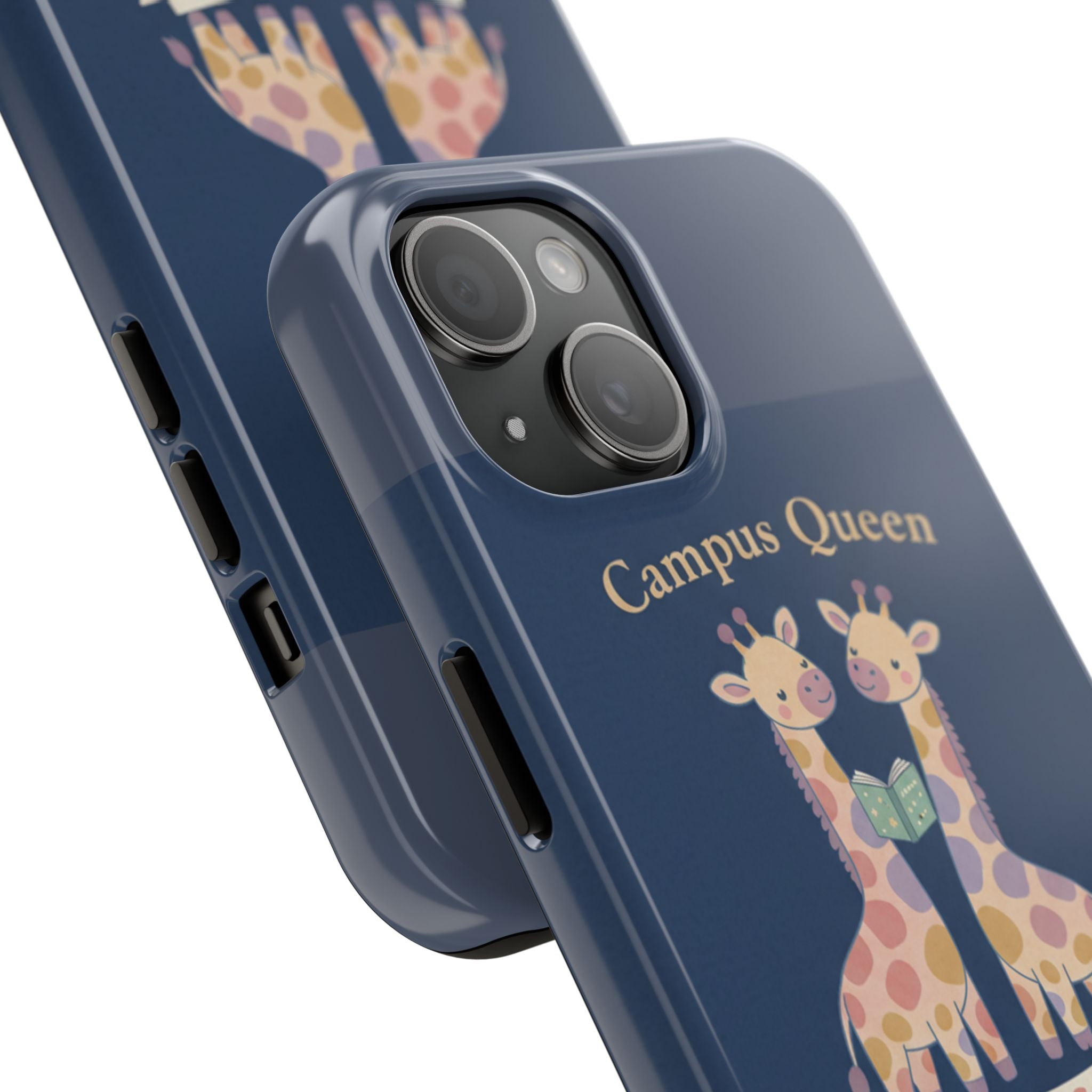 Giraffes Tough Phone Case – Campus Queen Soft Life Scholar