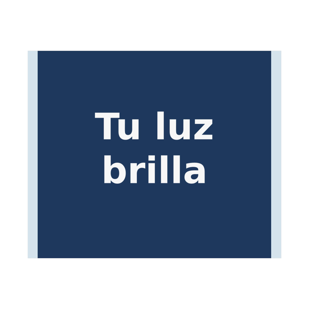"Tu luz brilla" Black Cat Poster | Trendy Gift for Her | Lifestyle | KayKay Classics
