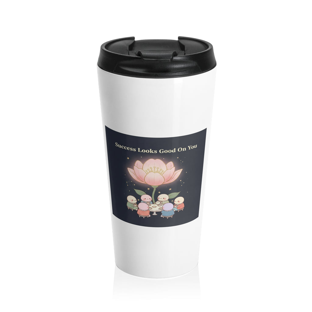 Tiny Chibi Creatures Travel Mug – Success Looks Good on You