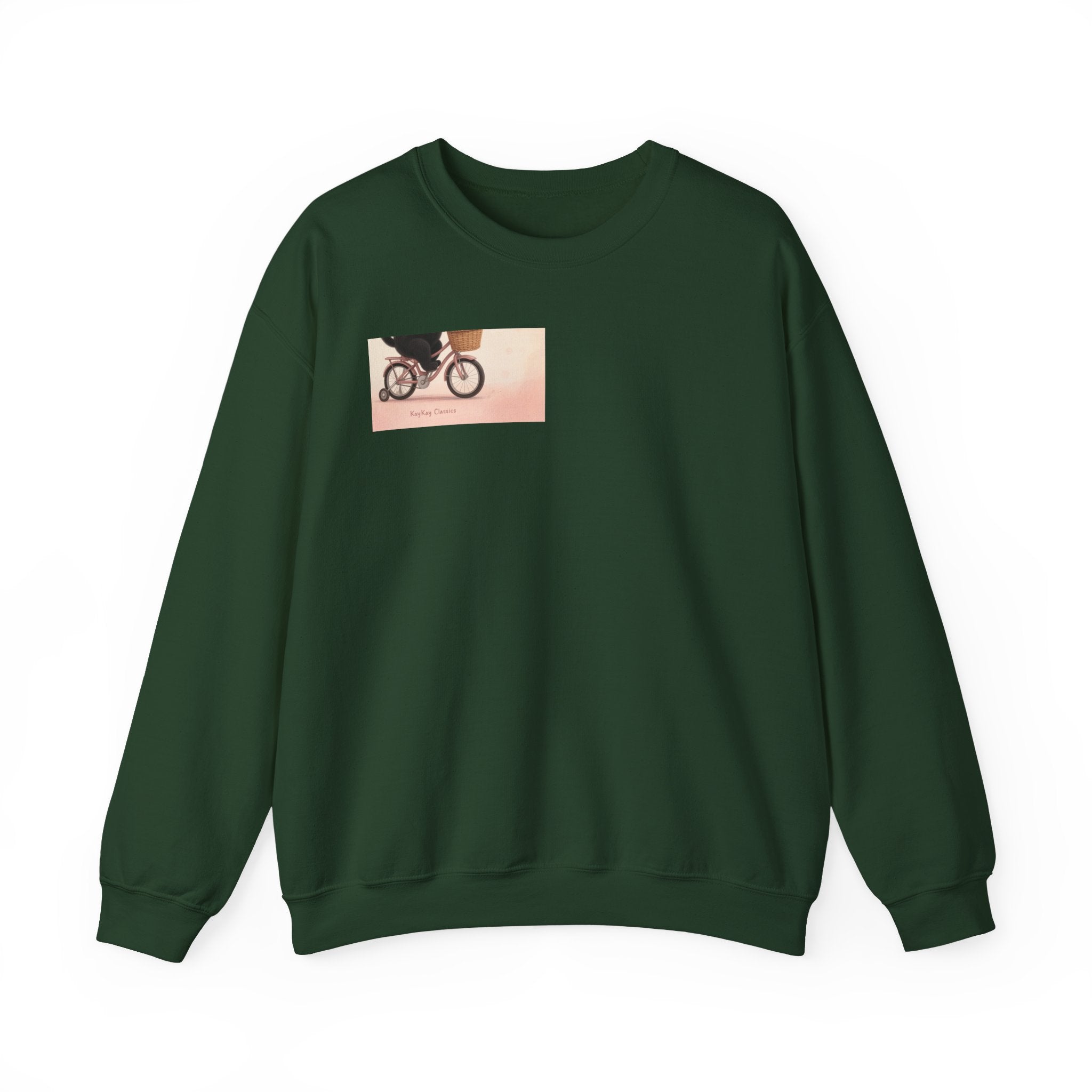 "Life Behind Bars" Black Cat Crewneck | College Girl Gift | Fashion | KayKay Classics