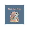 Turtle Kiss-Cut Sticker – Most Fun Wins