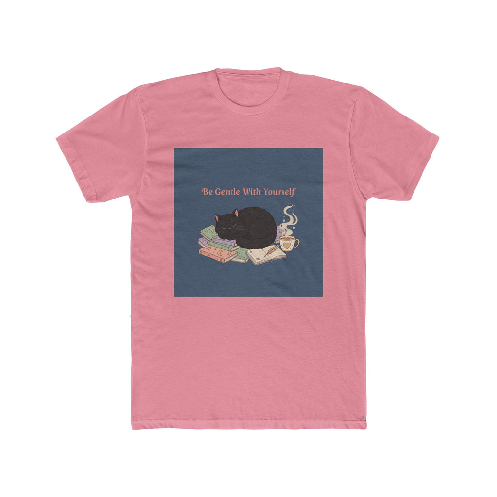 Black Cat Unisex Tee – Be Gentle With Yourself