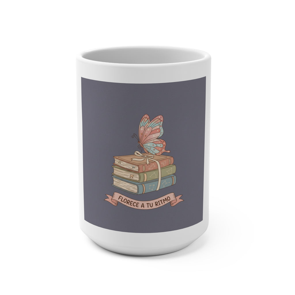 Bunny Mug 15oz – Florece a Tu Ritmo