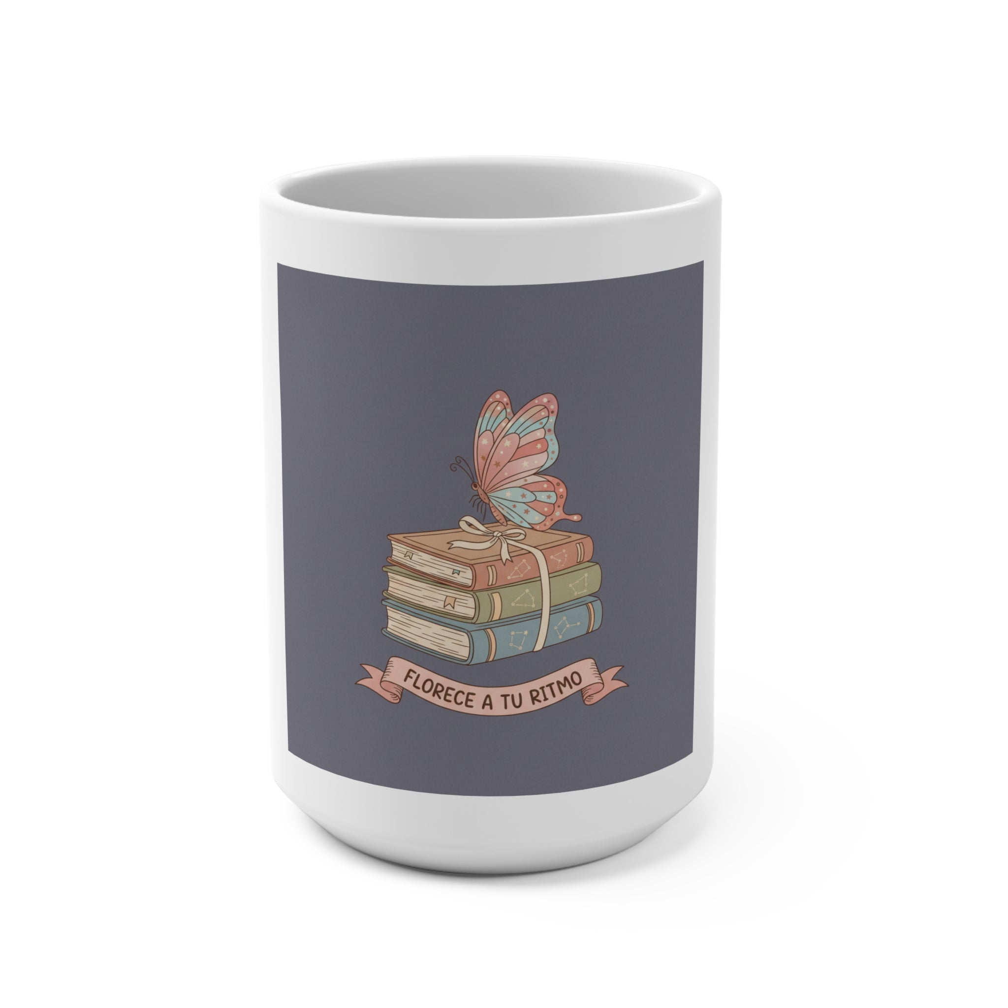 Bunny Mug 15oz – Florece a Tu Ritmo