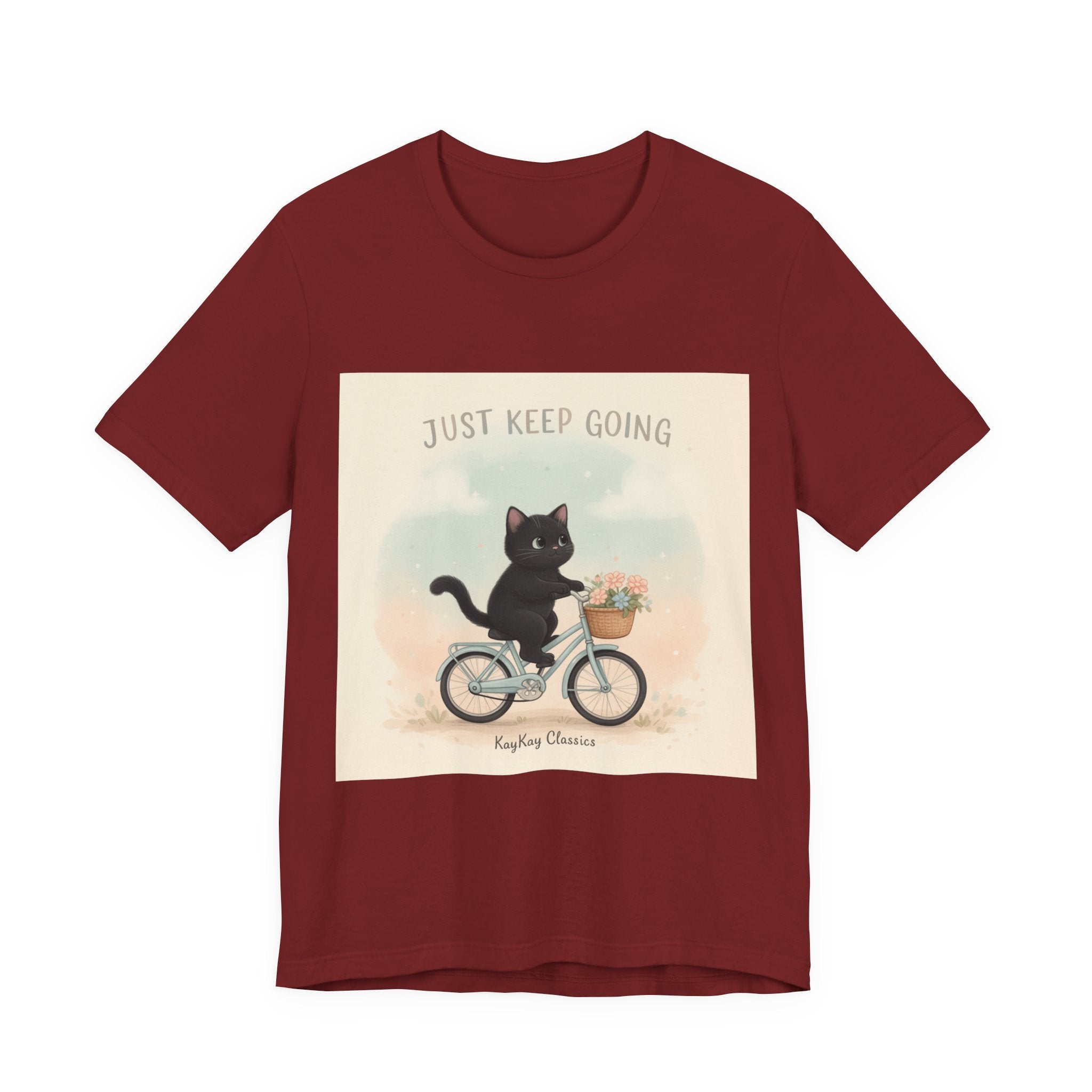 "Design" Black Cat Women Tee | College Girl Gift | Fashion | KayKay Classics