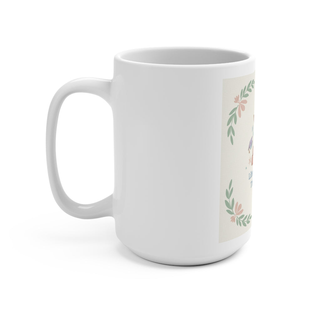 Library Days Are The Best Days Rabbits Mug 15oz