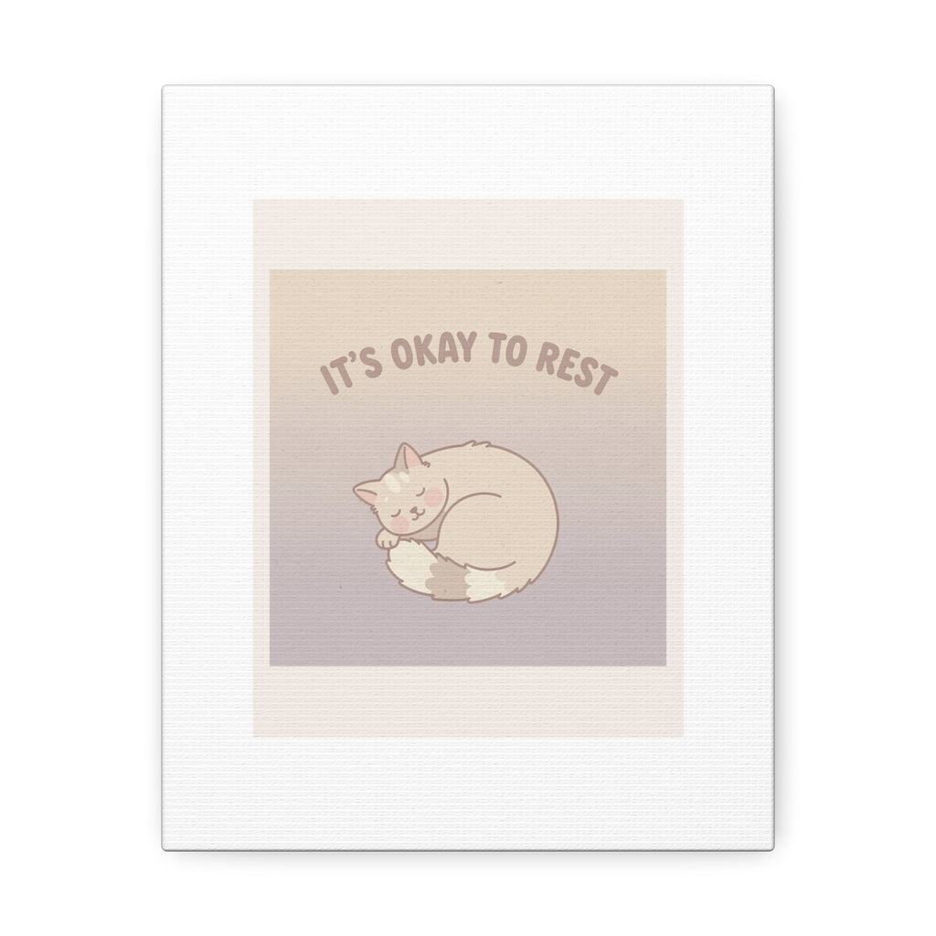 "NEEDS_OCR_SCAN" Black Cat Canvas | College Girl Gift | Fashion | KayKay Classics
