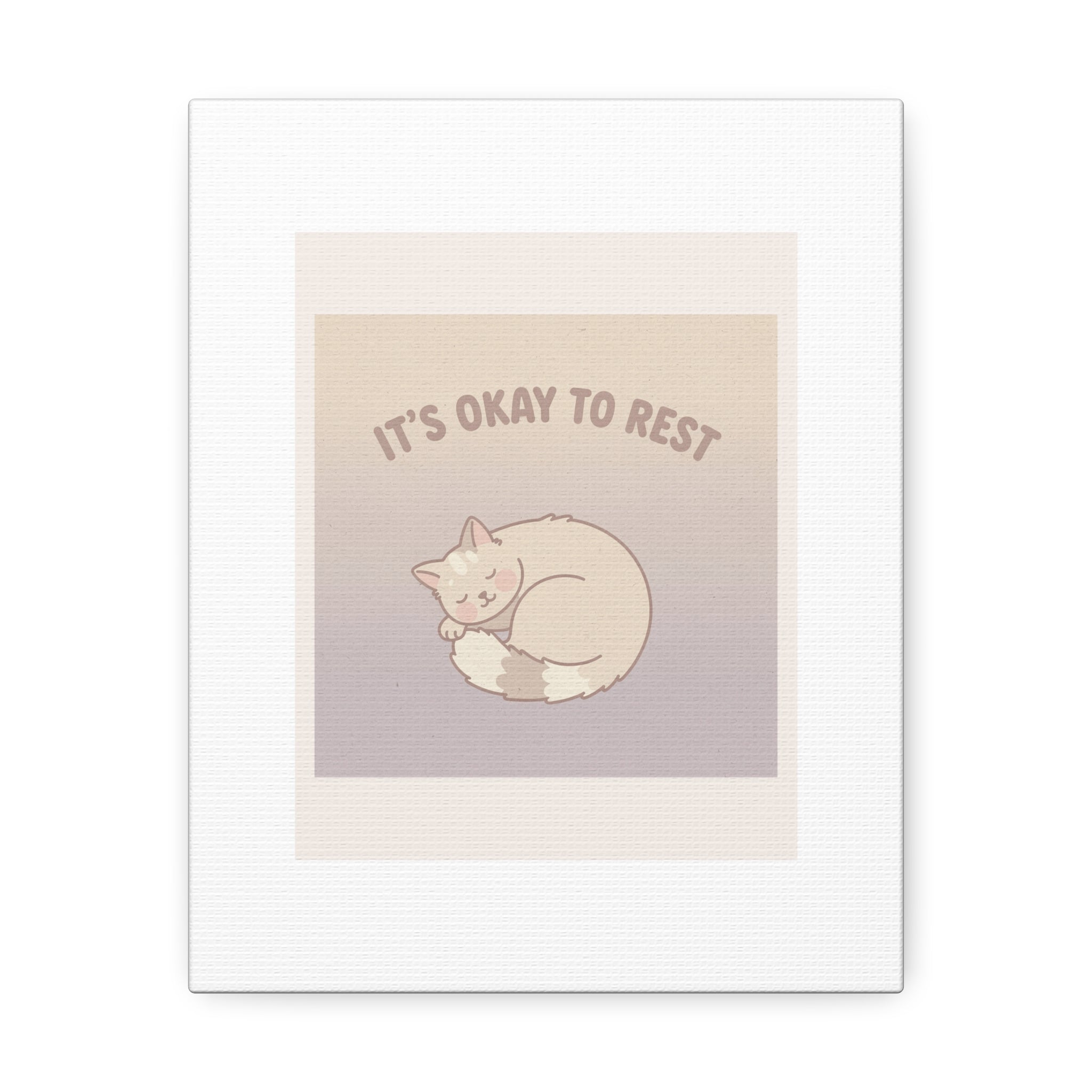 "NEEDS_OCR_SCAN" Black Cat Canvas | College Girl Gift | Fashion | KayKay Classics