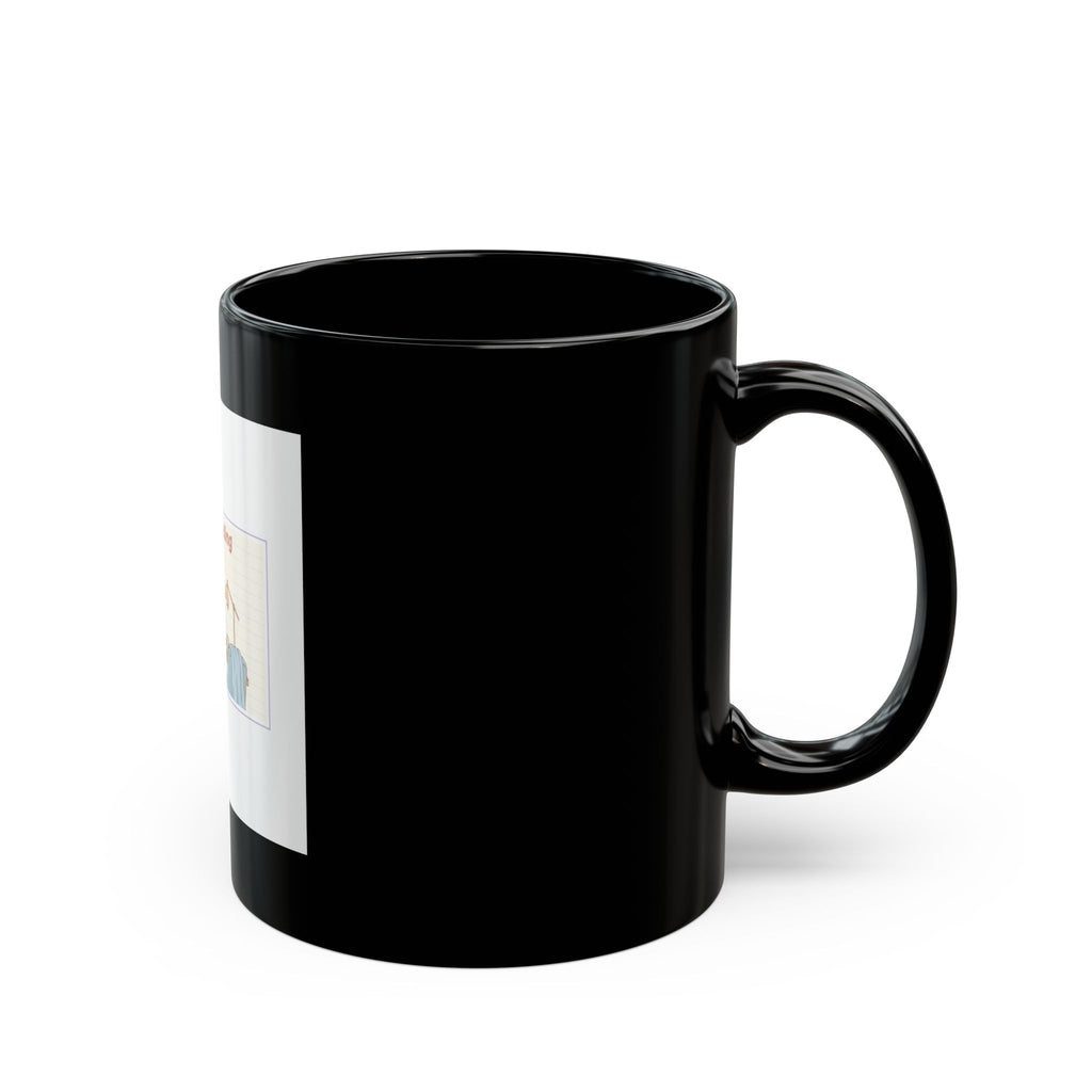 Degree Loading Puppy Black Mug 11oz