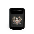Soft Doesnt Mean Weak Rabbit Black Mug 11oz