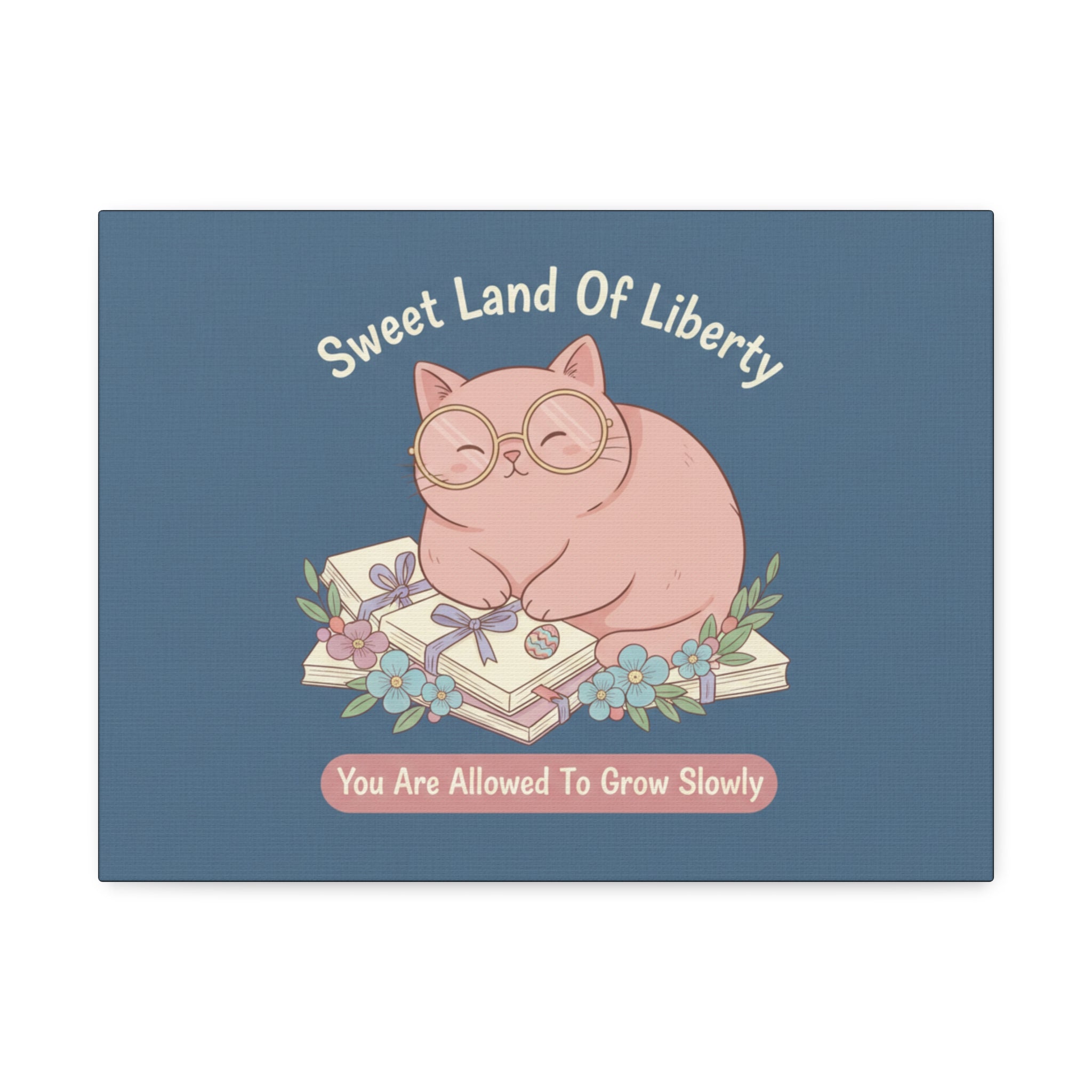 Cat Canvas Print – Sweet Land of Liberty