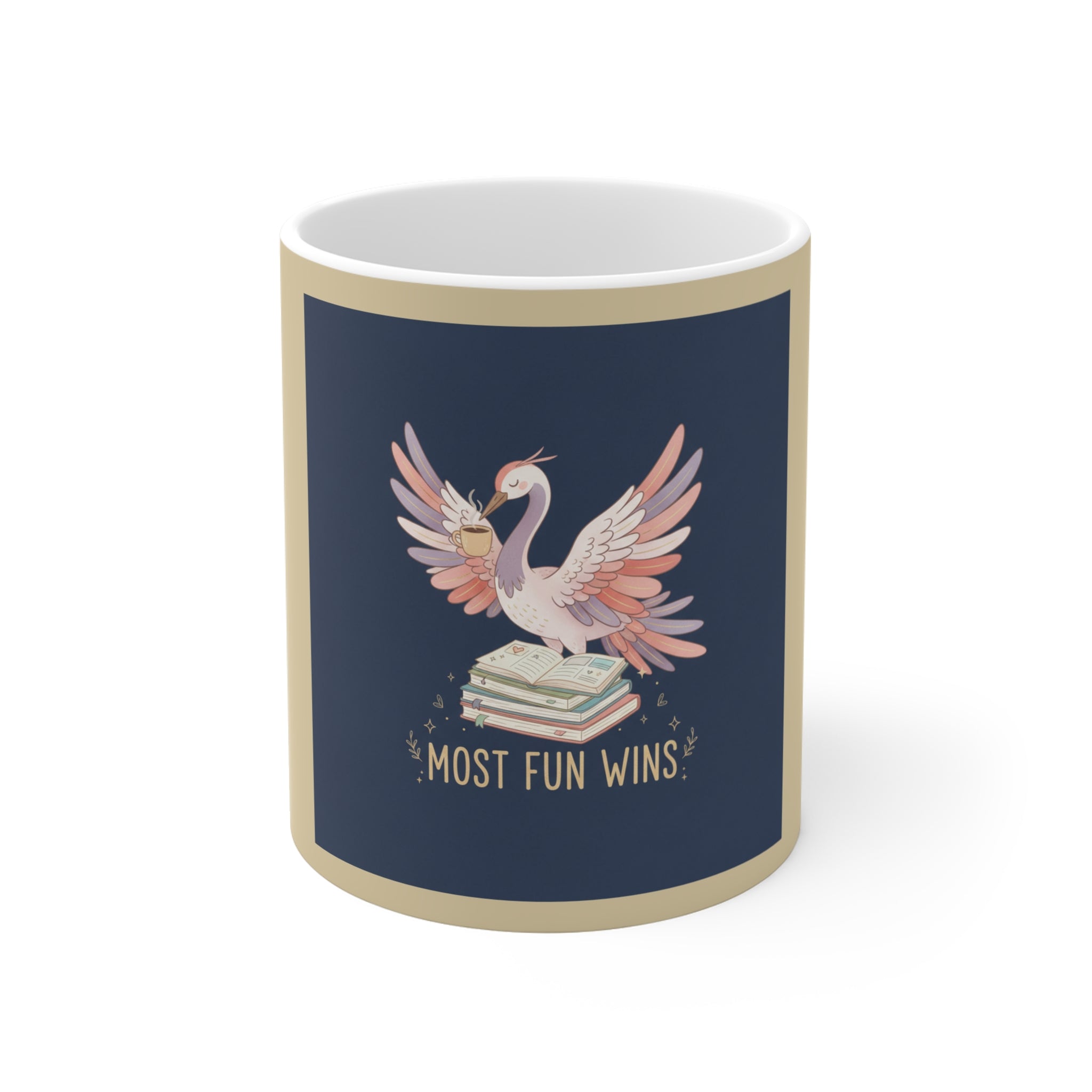 Crane Mug 11oz – Most Fun Wins