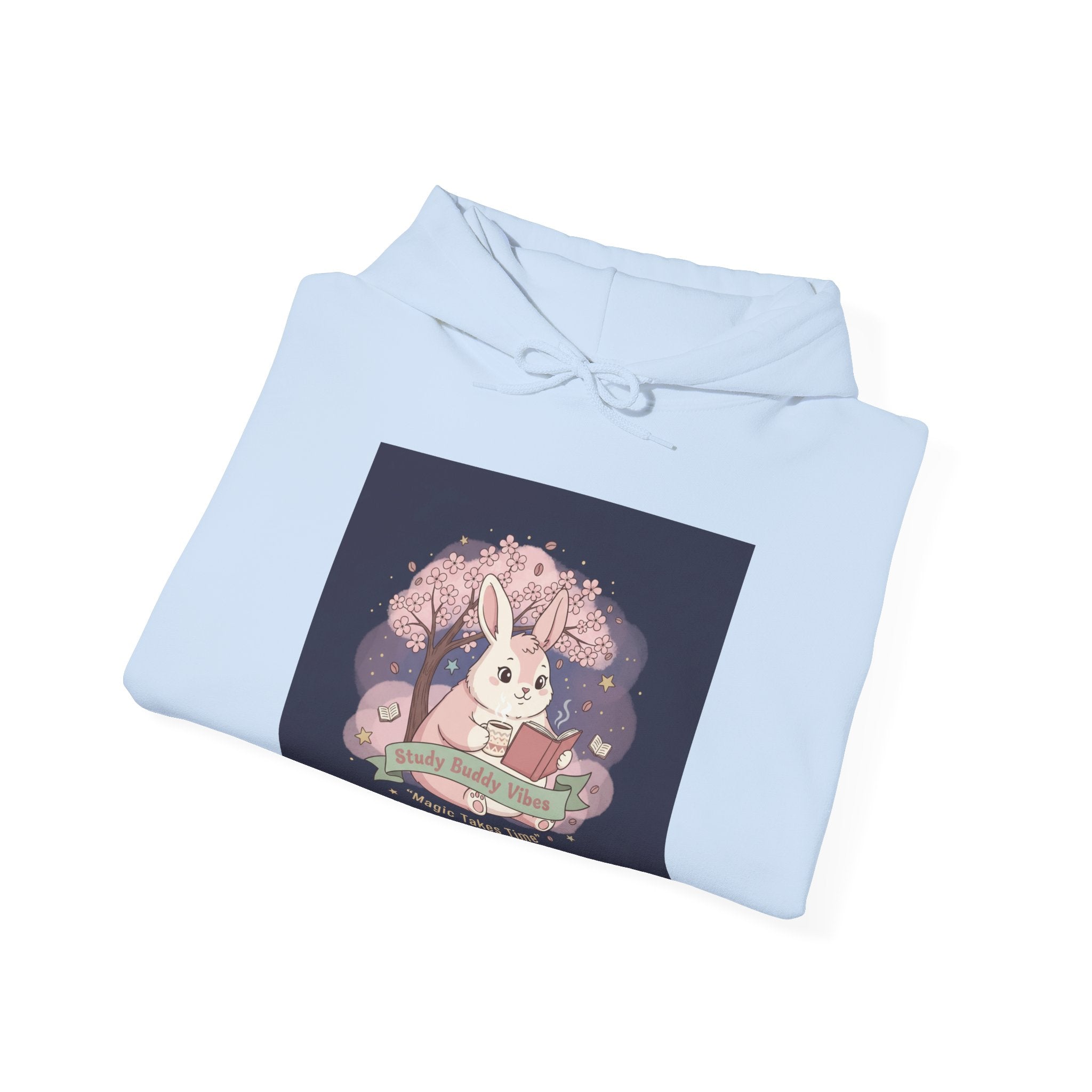 Bunny Hoodie – Study Buddy Vibes