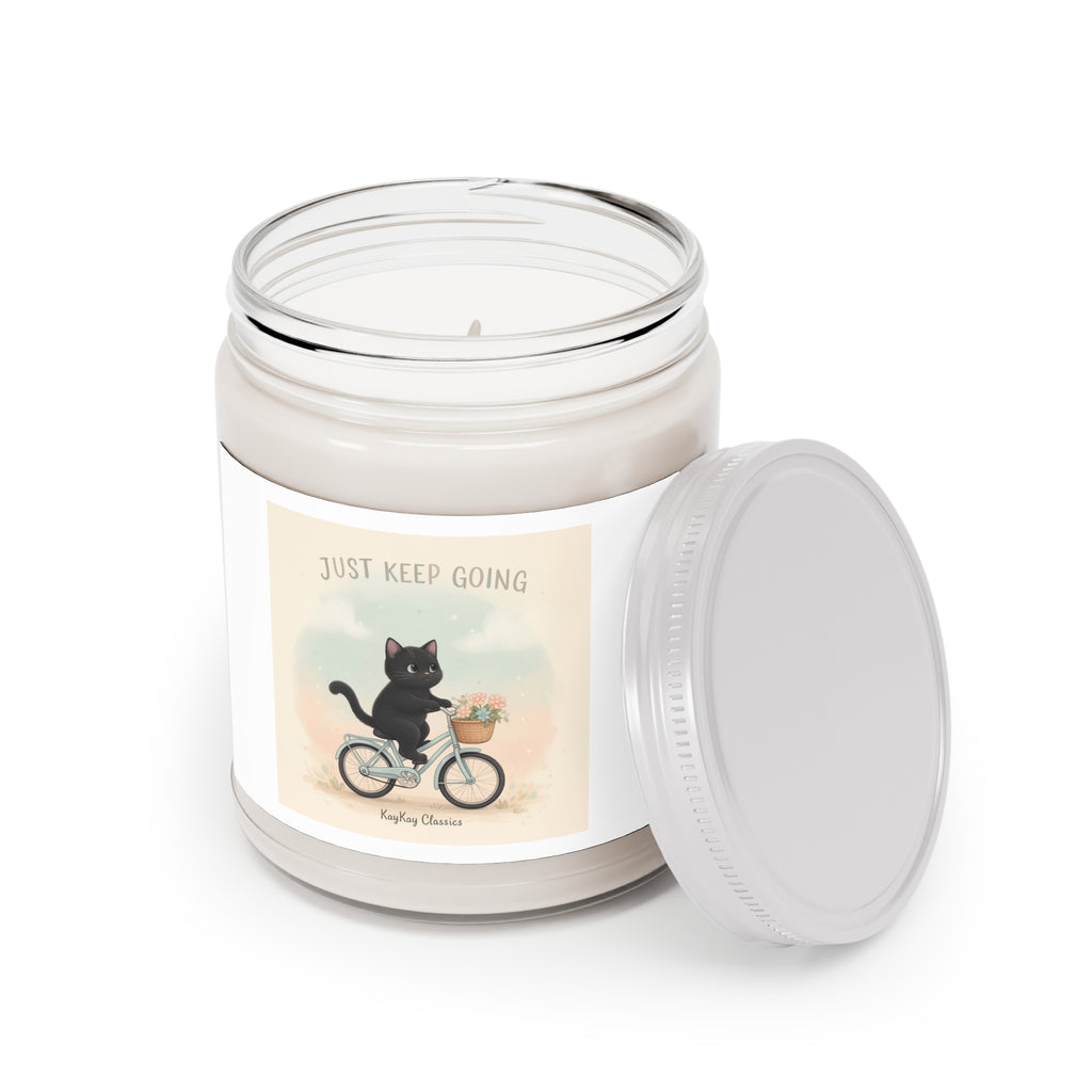 JUST KEEP GOING Cat Scented Candle