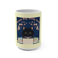 Black Cat Mug 15oz – Dream Big Study Hard