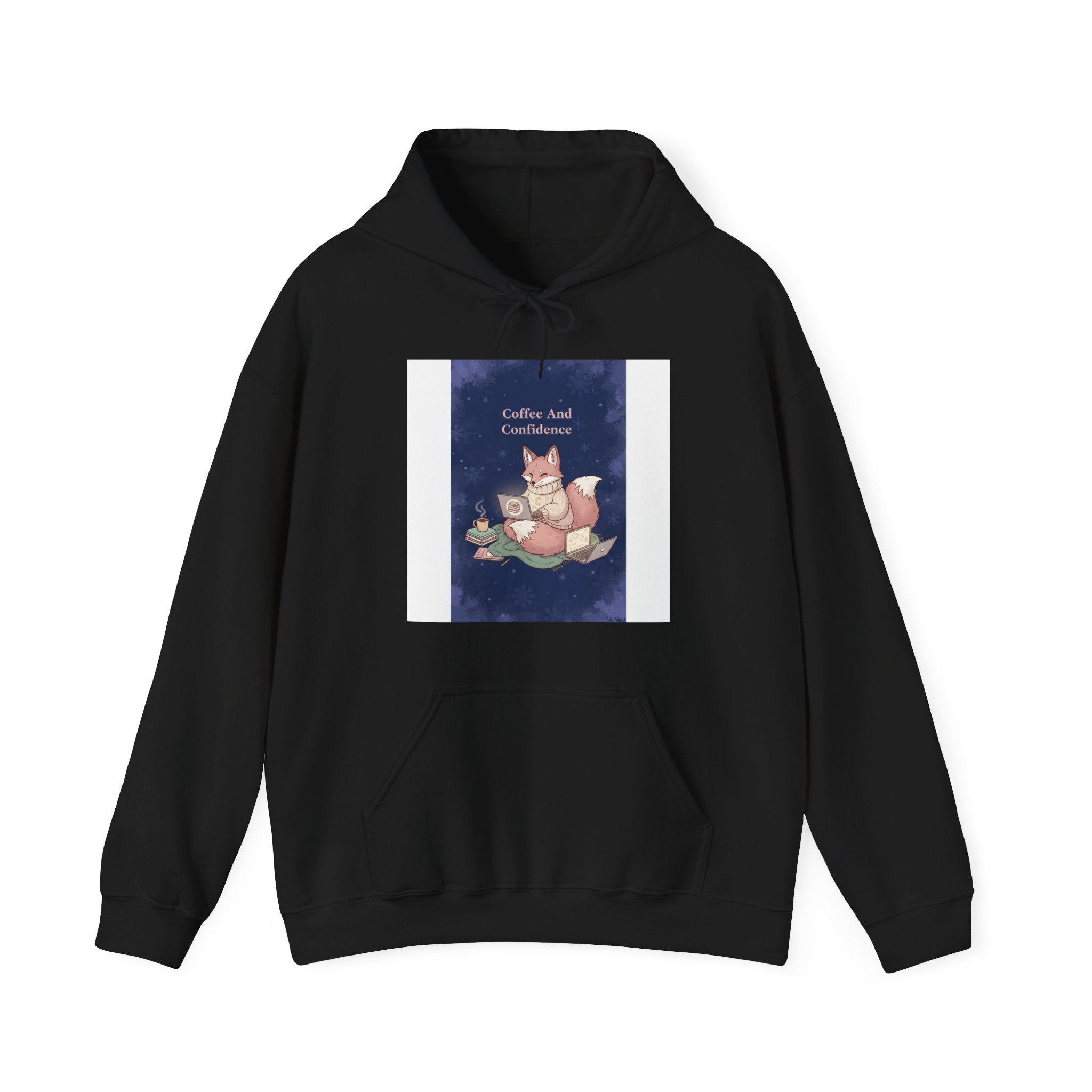 Kitsune Hoodie – Coffee and Confidence