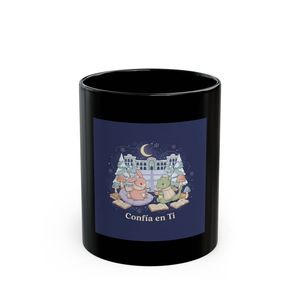 Bear Black Mug 11oz – Confa en Ti