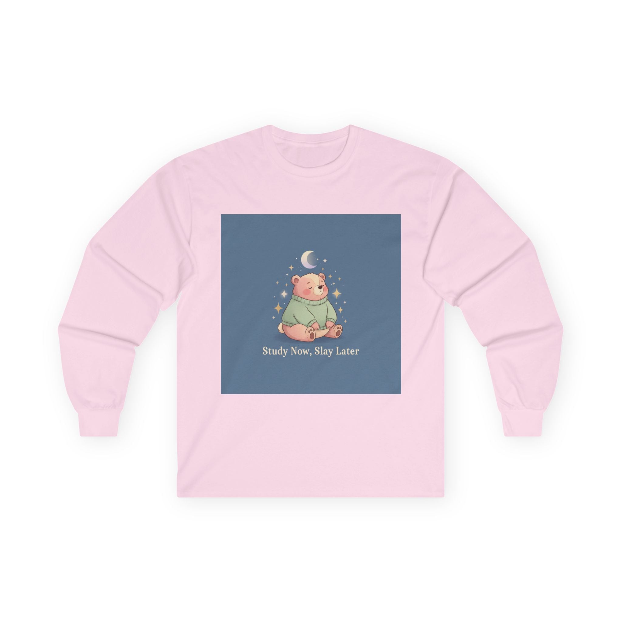 Bear Long Sleeve Tee – Study Now Slay Later