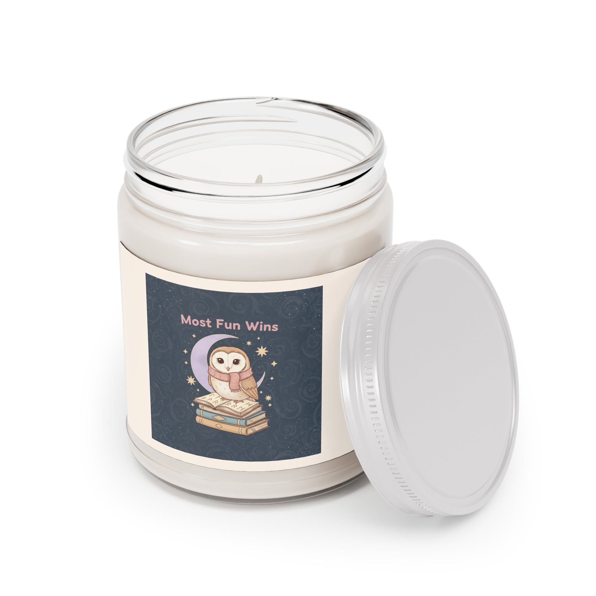 Owl Scented Candle – Most Fun Wins