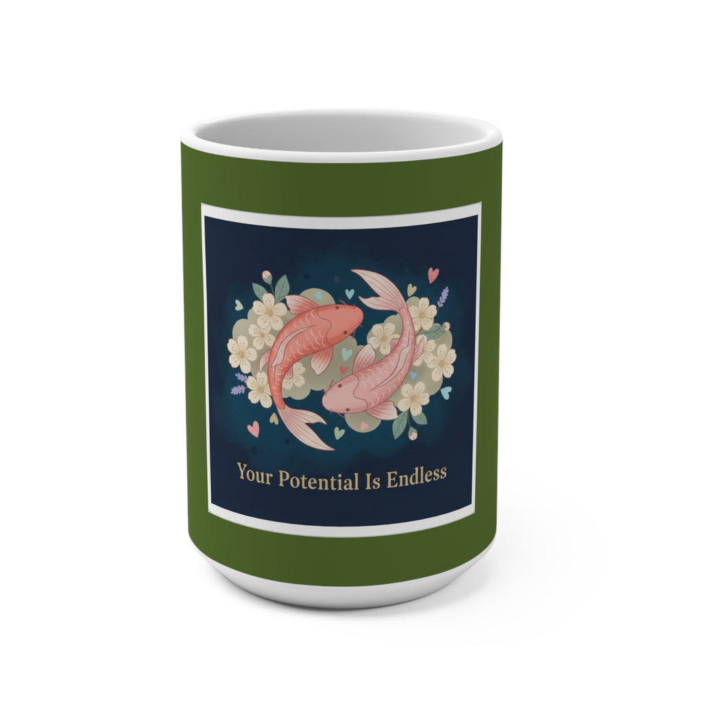 Koi Mug 15oz – Your Potential is Endless