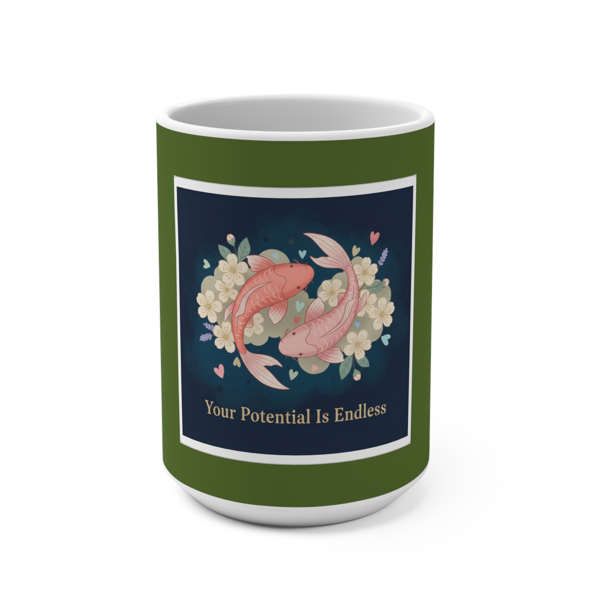 Koi Mug 15oz – Your Potential is Endless