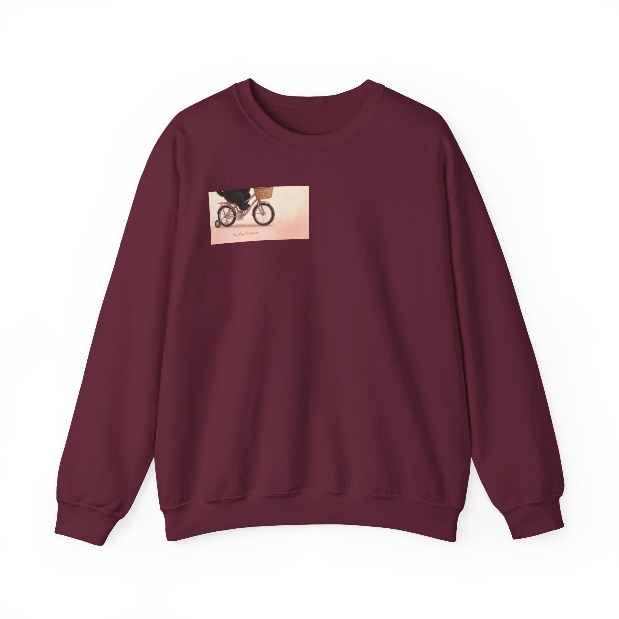 "Life Behind Bars" Black Cat Crewneck | College Girl Gift | Fashion | KayKay Classics