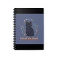 Black Cat Spiral Notebook – United We Stand